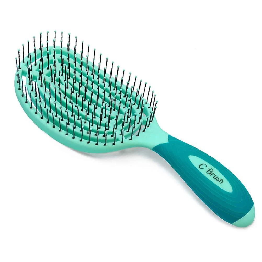 NuWay4Hair C Brush ニューウェイフォーヘア シーブラッシュグリーン