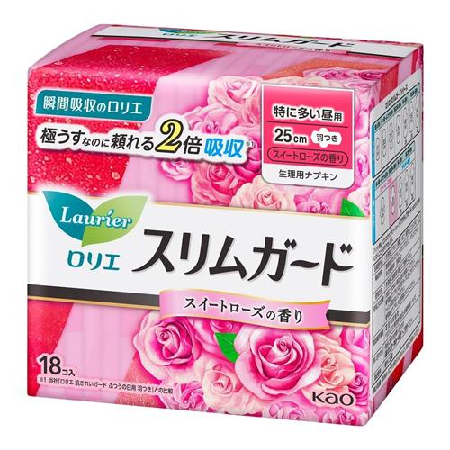 ロリエ スリムガード スイートローズの香り 特に多い昼用