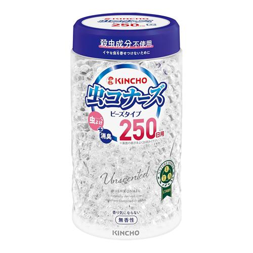 KINCHO 虫コナーズ ビーズ スリムタイプ 250日 無香性