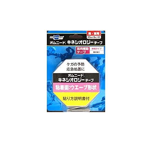 オムニードキネシオロジーテープ指・首用 25mm×5m