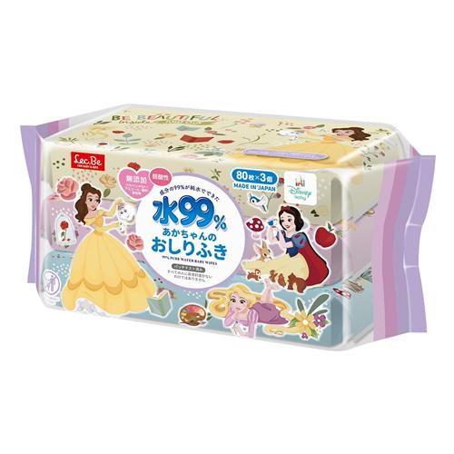 レック 水99%あかちゃんのおしりふき ディズニー プリンセス