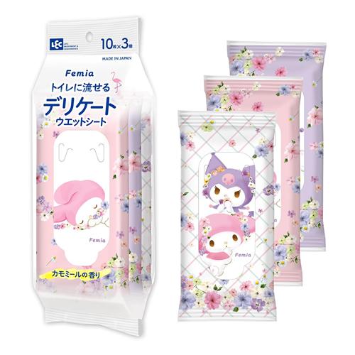 Femia フェミア デリケートウェットシート カモミールの香り