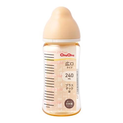 ChuChu(チュチュ) マルチフィット広口タイプ哺乳びん プラスチック製