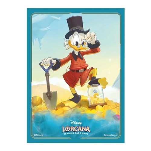 ディズニー・ロルカナ・TCG 日本語版 公式カードスリーブ スクルージ・マクダック 世界一の金持ちアヒル