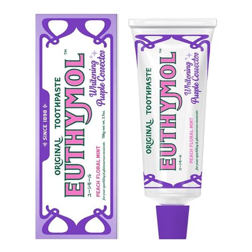 EUTHYMOL ユーシモール歯磨き ホワイトパープル ピーチフローラルミント