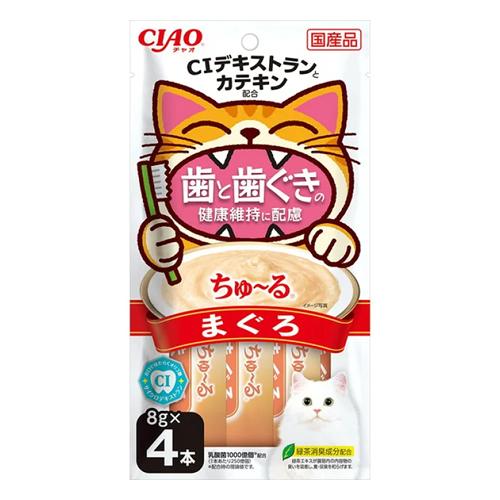 いなば 猫用 歯と歯ぐきの健康維持に配慮 CIAOちゅ～る(チャオちゅーる) まぐろ