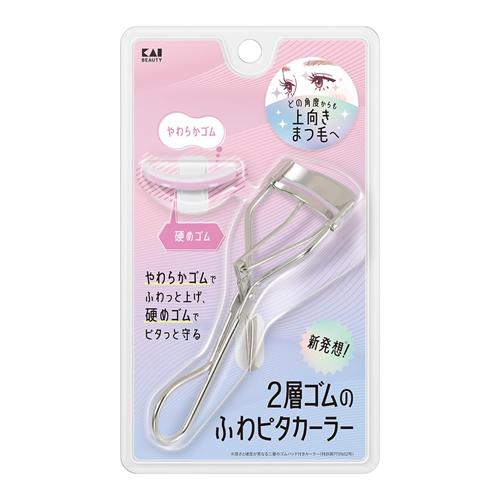 貝印 2層ゴムのふわピタカーラー ビューラー 替ゴム1コ付 