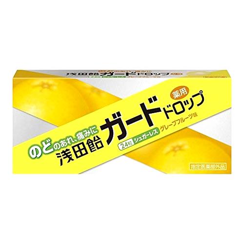 浅田飴 ガードドロップ  グレープフルーツ味