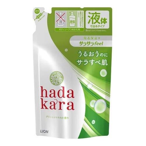 hadakara(ハダカラ) ボディソープ 液体 サラサラfeelタイプ グリーンシトラスの香り