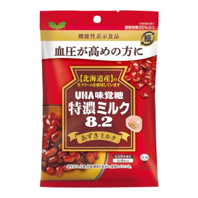 UHA味覚糖 特濃ミルク8.2 あずきミルク GABA配合