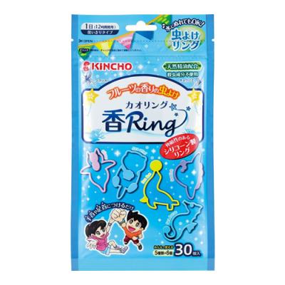 KINCHO 香Ring(カオリング) ブルー フルーツの香りの虫よけ