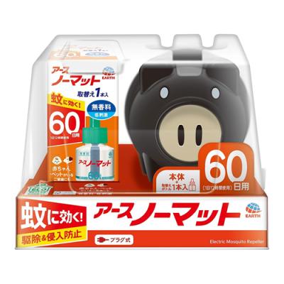 アースノーマット 蚊とり黒ブタ 60日セット