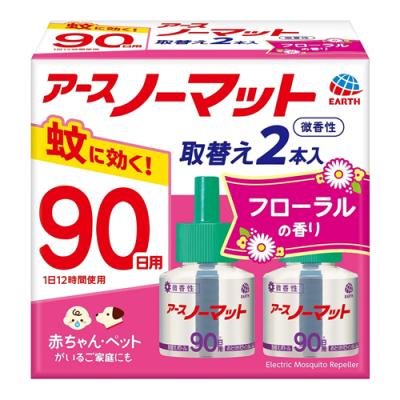 アースノーマット 取替えボトル90日用 微香性 フローラルの香り