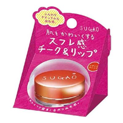 SUGAO(スガオ) スフレ感チーク&リップ いきいきオレンジ