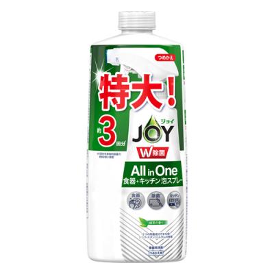 JOY ジョイW除菌 All in One 食器+キッチン泡スプレー 緑茶の香り
