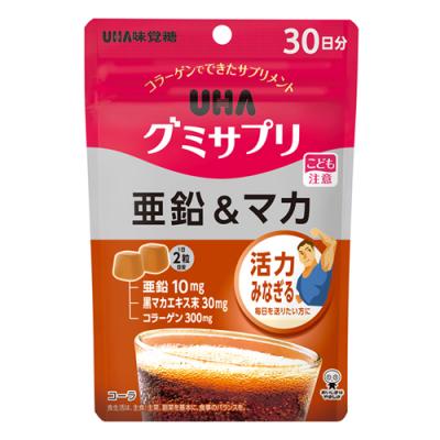 UHAグミサプリ 亜鉛&マカ コーラ味