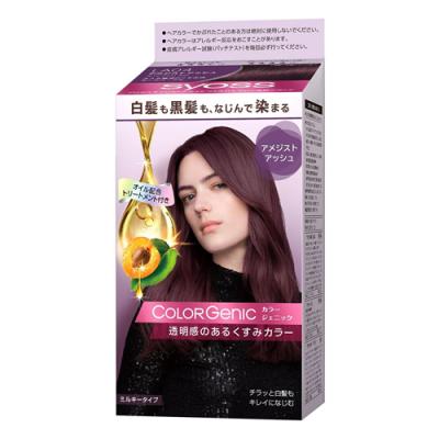 syoss サイオス カラージェニック ミルキーヘアカラー LA04 アメジストアッシュ