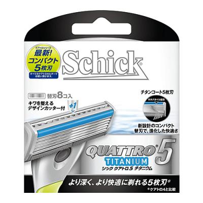 Schick(シック) クアトロ5 チタニウム 替刃