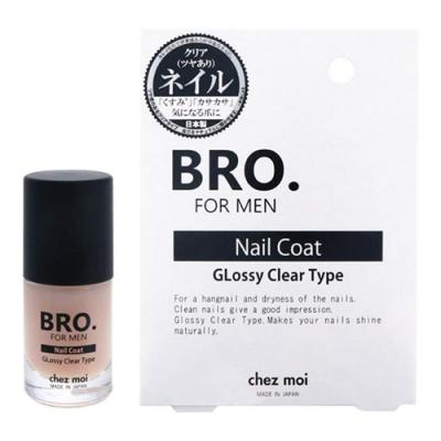 BRO. FOR MEN Nail Coat Glossy Clear