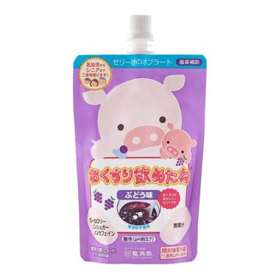 龍角散 おくすり飲めたね ぶどう味 パウチ