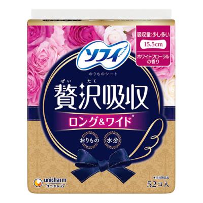 ソフィ Kiyora きよら 贅沢吸収 ホワイトフローラルの香り 少し多い用 15.5cm