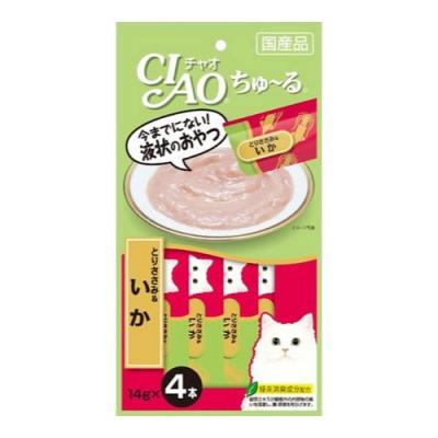 いなば 猫用おやつ CIAOちゅ〜る(チャオちゅーる) とりささみ&いか