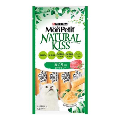 ピュリナ モンプチ ナチュラルキッス まぐろ入りまぐろゼリー