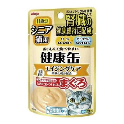 アイシア 健康缶パウチ シニア猫用 エイジングケア