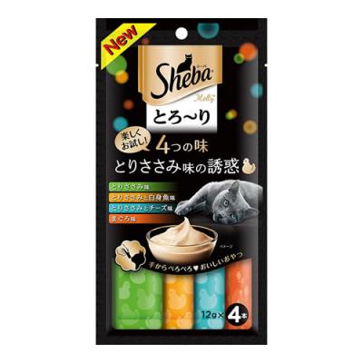 シーバ(Sheba) とろ〜りメルティ 4つの味 とりささみ味の誘惑
