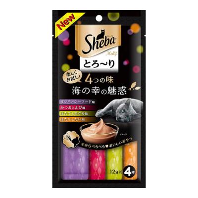 シーバ(Sheba) とろ〜りメルティ 4つの味 海の幸の魅惑