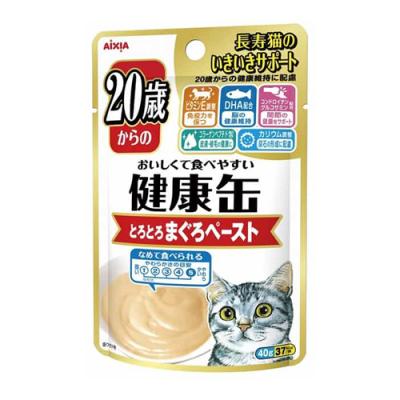 アイシア 健康缶パウチ 20歳からのとろとろまぐろペースト