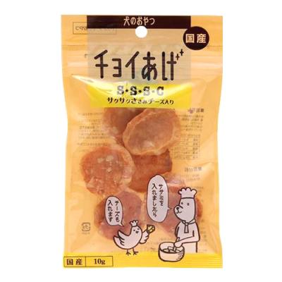 犬のおやつ チョイあげ SSSC サクサクささみチーズ入り