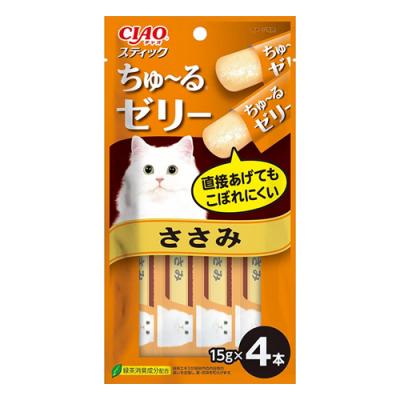 いなばCIAOスティックちゅ～るゼリー(チャオスティックちゅーるゼリー) ささみ