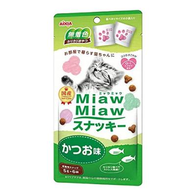 アイシア ミャウミャウ (MiawMiaw)スナッキー かつお味