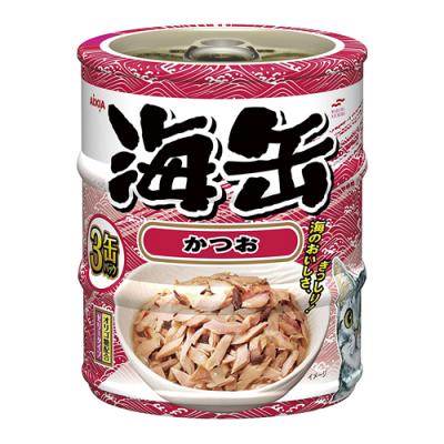 アイシア 海缶ミニ3P かつお