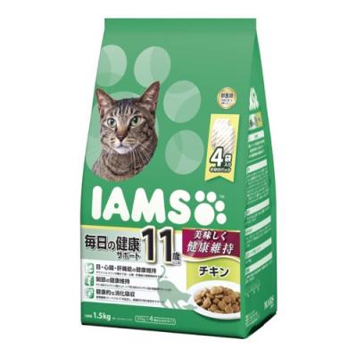 アイムス(IAMS) キャットフード 11歳以上用 毎日の健康サポート チキン