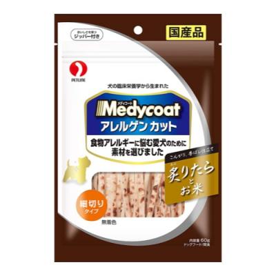 Medycoat(メディコート) アレルゲンカット ジャーキー 細切りタイプ 炙りたらとお米