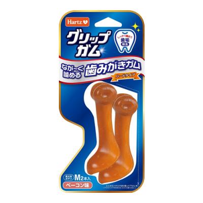Hartz ハーツ 犬用歯みがきガム グリップガム ベーコン味 M