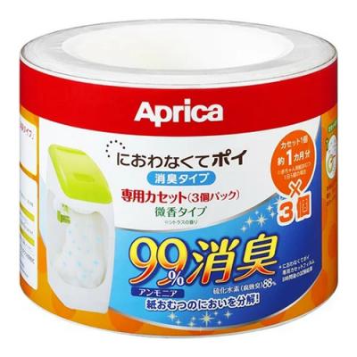 Aprica (アップリカ) におわなくてポイ 消臭タイプ 専用カセット