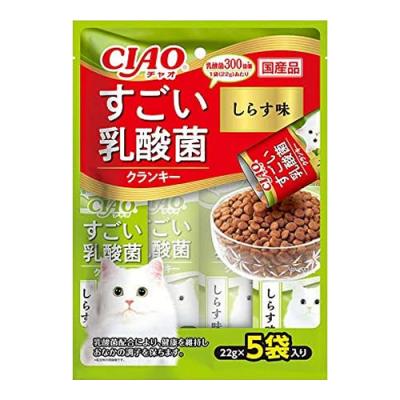いなば 猫用 CIAO(チャオ)すごい乳酸菌クランキー しらす味