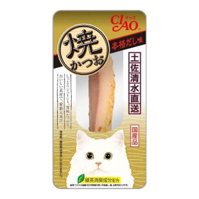 いなば 猫用おやつ CIAO(チャオ) 焼かつお 本格だし味
