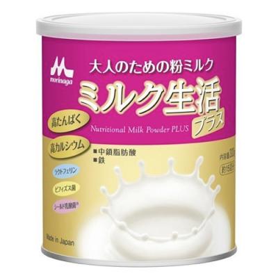 森永乳業 大人のための粉ミルク ミルク生活 プラス 缶タイプ
