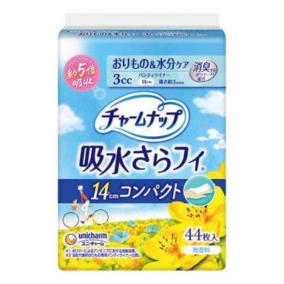チャームナップ 吸水さらフィ パンティライナー 14cmコンパクト 3cc 無香料
