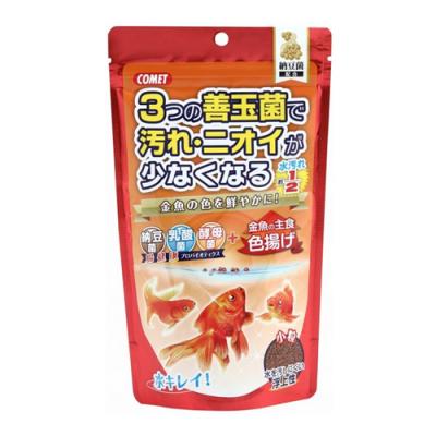 コメット(COMET) 金魚の主食 納豆菌 色揚げ 小粒 