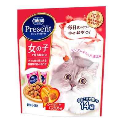 コンボ プレゼント キャット おやつ 女の子 シーフードミックス味