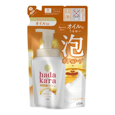 hadakara(ハダカラ)ボディソープ 泡で出てくるオイルインタイプ ローズガーデンの香り
