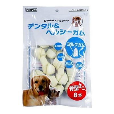 ペットプロ デンタル&ヘルシーガム ミルクガム 骨型ミニ