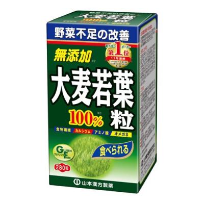 山本漢方製薬 大麦若葉 青汁粒100%