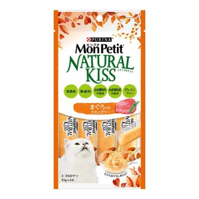 ピュリナ モンプチ ナチュラルキッス まぐろ入りチキンゼリー