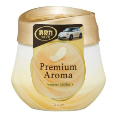 クルマの消臭力 Premium Aroma(プレミアムアロマ) ゲルタイプ イノセントシフォン